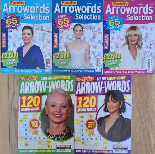 Arrow words puzzle - puzzle, books