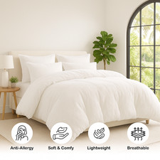 Super Soft Duvet Quilt WATERPROOF Hotel Quality Anti-allergy Warm Duvet All Size