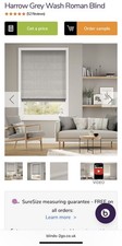 Blinds2go Harrow Grey Wash