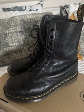 Dr Martens Black 10 Hole Boots