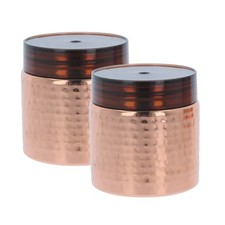 2PC Copper Kitchen Storage