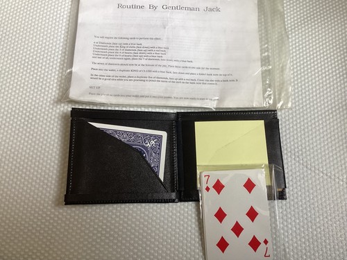 Himber wallet magic trick - himber,