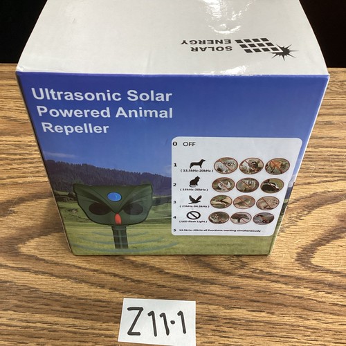 Solar powered ultrasonic - solar,