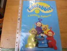 Teletubbies 4 Knitting Patterns by Gary Kennedy (Intarsia)