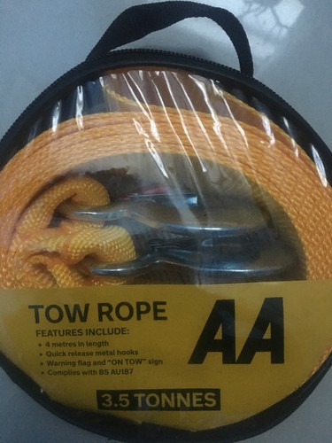 Tonnes tow rope - aa, 3.5