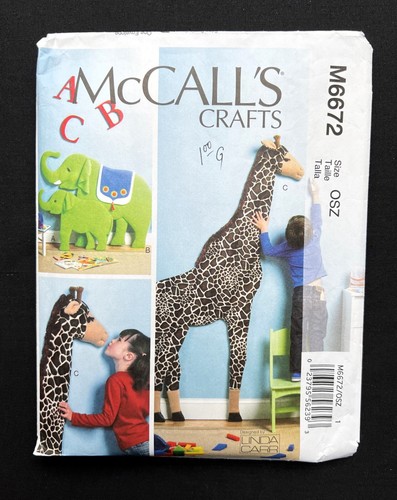Mccall 6672 wall decorations - 6672,