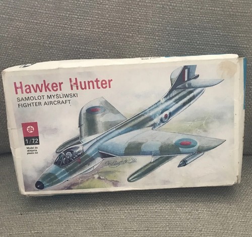 Plastyk hawker hunter mk6 - plastyk,