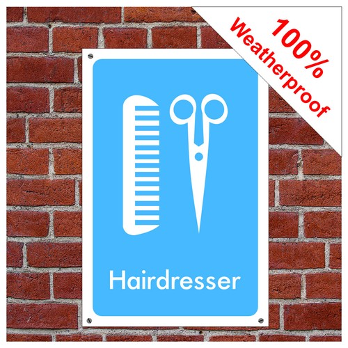 Hairdresser symbol sign - , inf17