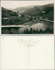 Rhayader Elan Valley Pen Y Garig Dam 2756 J Salmon RP Real Photo