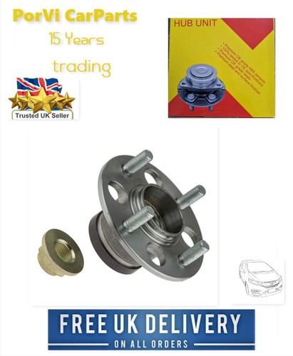 Rear wheel bearing hub - bearing,