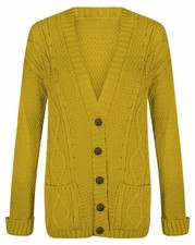 Womens Chunky Cable Knit