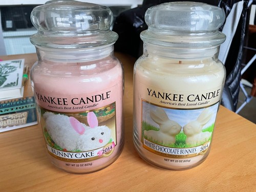 Yankee candle bunny - candle,