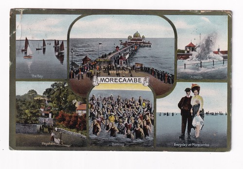 Multiview postcard morecambe - postcard, (
