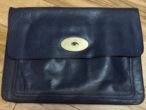 Mulberry navy leather - mulberry,