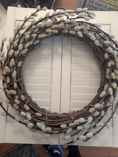  Willow Wreath + Wood Shutters