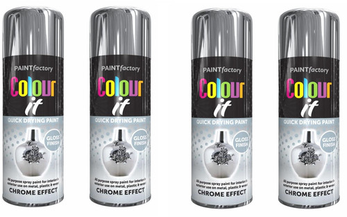4x400ml chrome effect - 4x400ml,