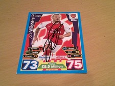 signed arsenal match attax