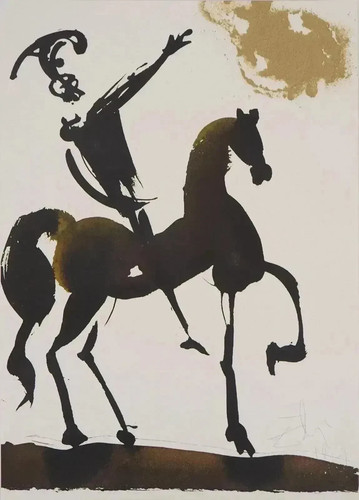 Salvador dali the horseman - dali:,