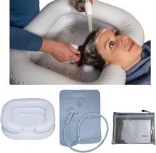Inflatable shampoo basin sink - inflatable,