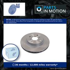 2x Brake Discs Pair Vented