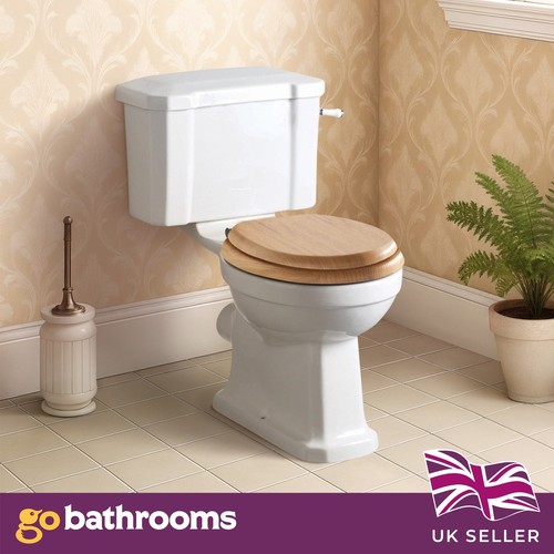 Close coupled toilet pan - close,