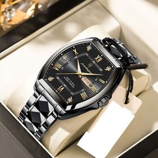 Mens Calendar Watch Luxury