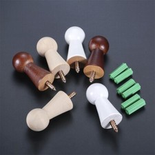 2Pcs 58mm Screw-On Wood Shaker