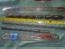  MASONRY DRILL BITS KANGO IMPACT 3 PIECES  19 MM, 11 MM 12 MM MADE IN ENGLAND
