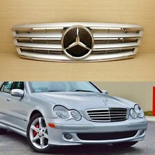 Chrome + Silver Front Grille