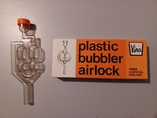 Vintage Bubbler Airlock - For Wine Making Demijohns And Fermenters