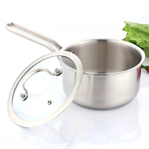 Stainless steel saucepan - stainless,