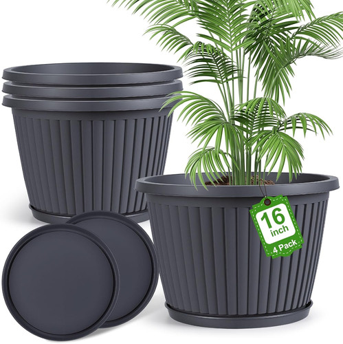 Inch outdoor planters with - 16-inch,