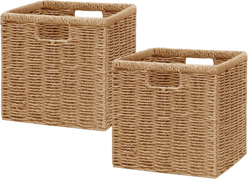 Wicker storage basket - wicker,