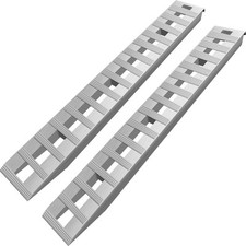VEVOR 84"x14" Aluminum Loading Ramps 6000Lbs Car Trailer Truck Hook End 1 Pair