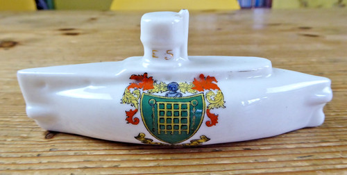 Ww1 arcadian crested china - ww1,