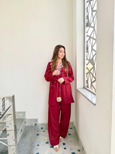 Pakistani farshi salwar kameez - farshi,