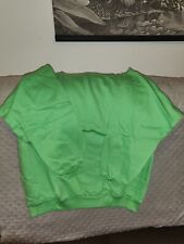 VINTAGE 80s OP OCEAN PACIFIC ROUND CREWNECK SWEAT SHIRT GREEN USA MEDIUM SIZED