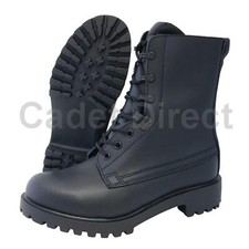British assault boot - british, black