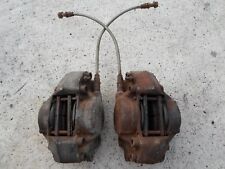 Triumph TR4 Girling front brake calipers with MIntex M1144 pads, shims and pins