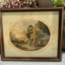 Late 19C Framed Print ‘The