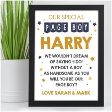 Will You Be My Page Boy Gifts