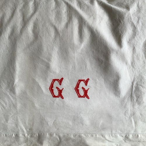 Vintage french linen cotton - linen,