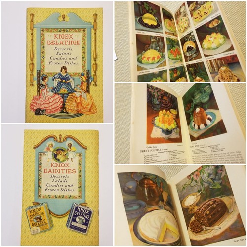 Knox 1933 gelatine cook book - knox,