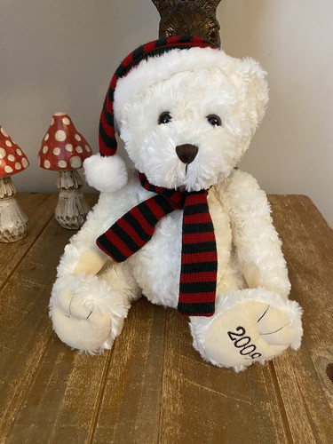 Sainsbury white teddy bear - teddy,