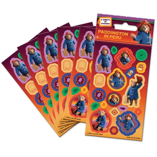 Paddington peru stickers 6 - peru,