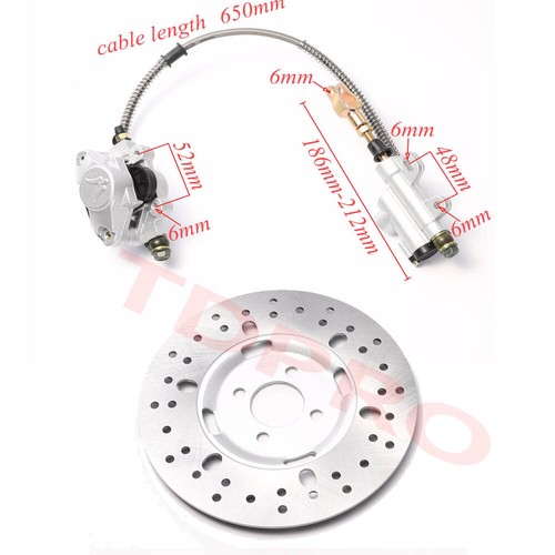 Hydraulic rear brake caliper - hydraulic,