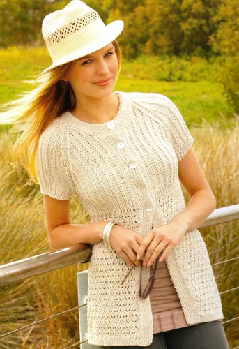 Ladies lacy cardigan vintage - ladies,