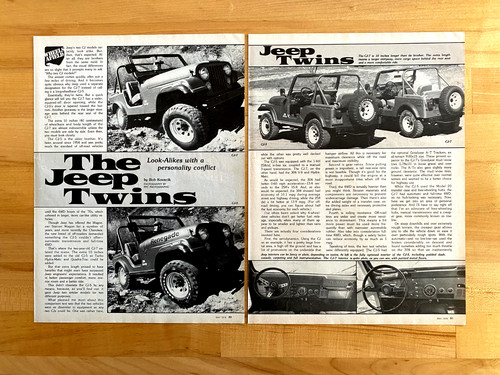 1978 print article - print, jeep