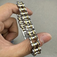 Men's Stainless Steel Biker