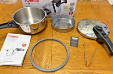 Tower T80245 Pressure Cooker Stainless Steel, 3 Litre - SPARE PARTS CHOICE